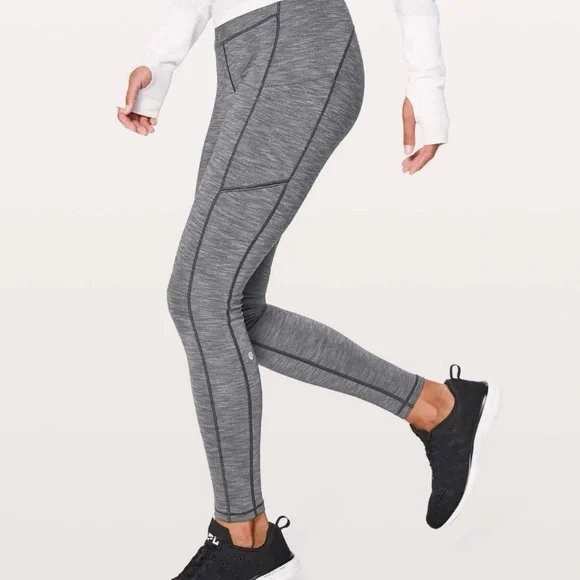 Lululemon Speed Up Tight *Full-On Luxtreme Brushed 28" Sz 4 - Picture 7 of 9